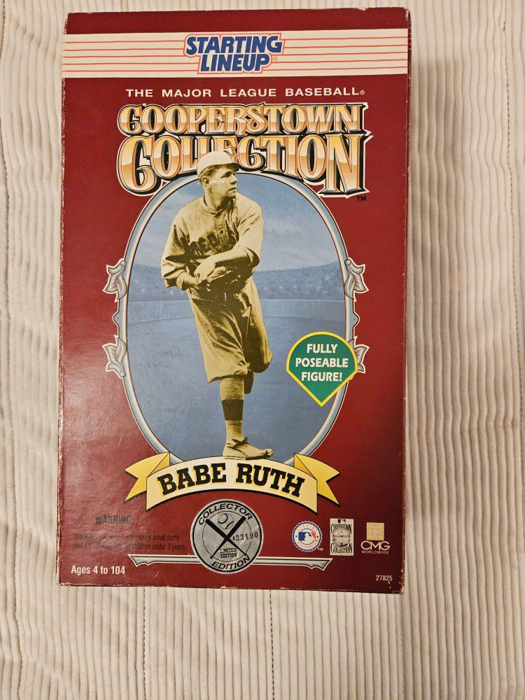 1996 Starting Line Up Babe Ruth Figure