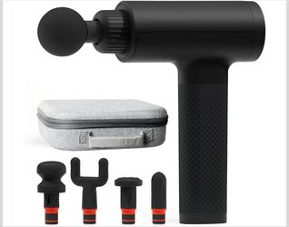 New - Sharper Image Deep Tissue Percussion Massage Gun