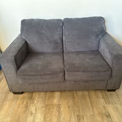 Grey Loveseat 