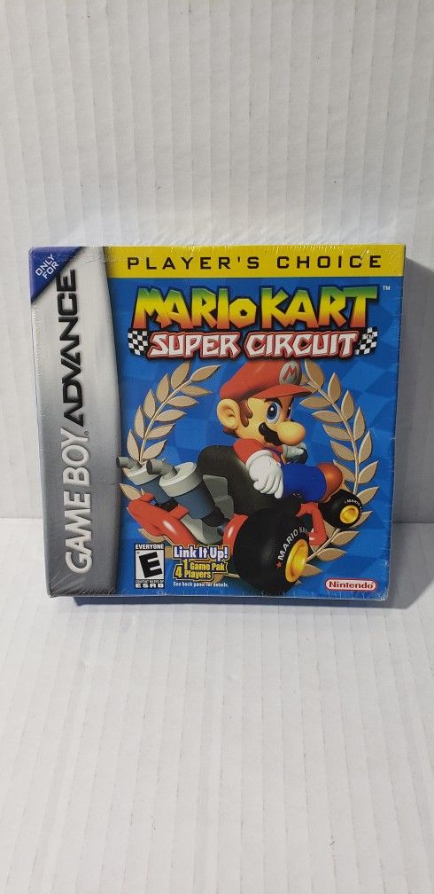 Mario Kart Super Circuit Nintendo Advance (New Sealed) 🔥🔥🔥