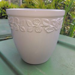 New Houseplant Pot Ceramic with Drainage