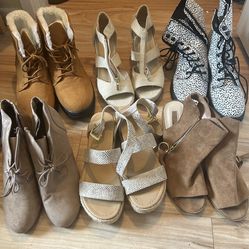 Women’s shoes 6 pairs