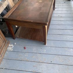 Coffee Table Top Raises For Extra Storage 