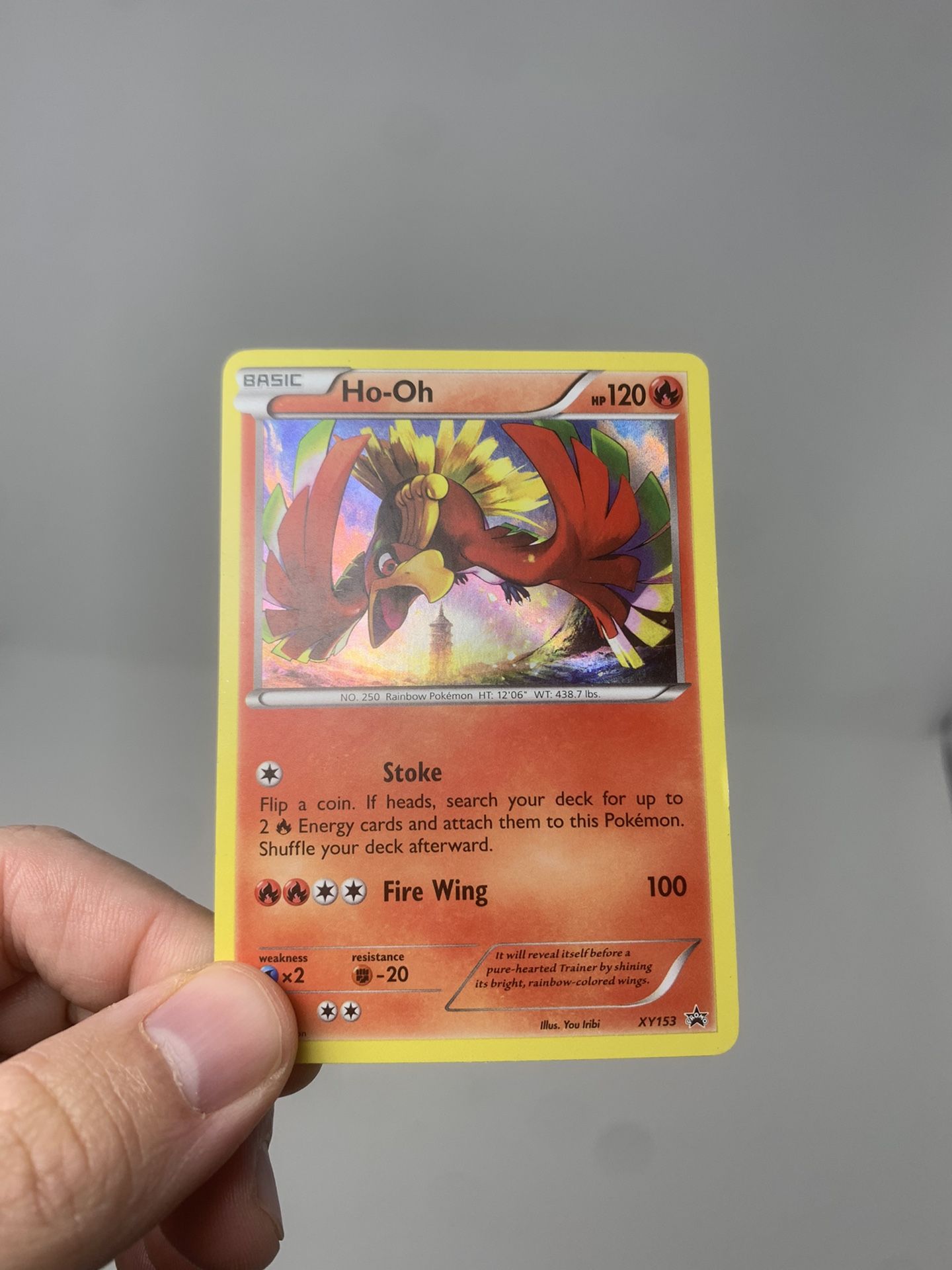 Ho Oh Xy153 Holo Rare Pokemon Card Near Mint For Sale In Auburn Wa Offerup