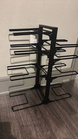 Adjustable pots & pans organizer