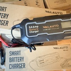 Smart battery charger 5.0 Amp