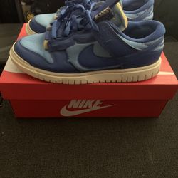 Nikes Air Dunk Jumbo Royal Blue Mens
