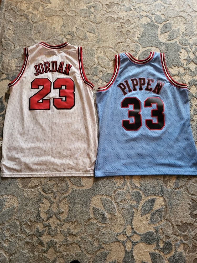 Bulls Jerseys. Hardwood Classic. Both for 80 size L