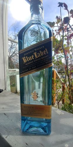 Johnny Walker Blue label bottle