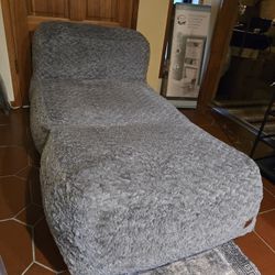 2 Memory Foam Bean Bag Chairs 