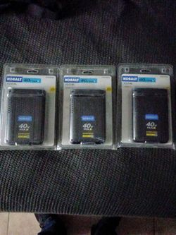 Kobalt 40V Max 2.0Ah Lithium Battery – Lot of 3