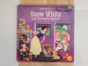 Disney Story And Songs  Snow White And The Seven Dwarfs Magic Vinyl 1969