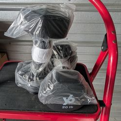 (Pair) 20 lbs - BodySport Dumbbells Neoprene