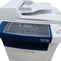 Xerox WC 3550 Printer Copier Fax Scan B/W 2-Sided USB Network