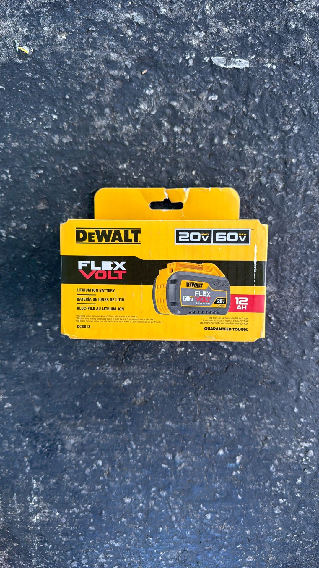 Dewalt Flexvolt 12.0 Battery