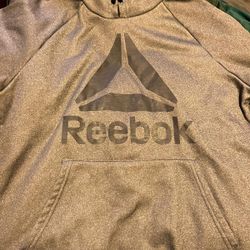 Reebok Grey Hoodie Size Medium