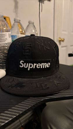 Supreme x MLB x new era hat ‘black’
