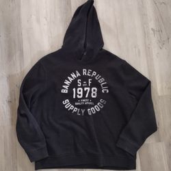 The Vintage Banana Republic Hoodie. Women's Extra Large.