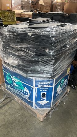 Bulk Lot of Used Laptops on Pallet