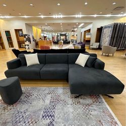 Black Sectional Couch