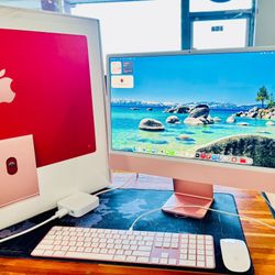 Apple iMac 24” PINK M1 2021 16GB RAM 1TB (4 Ports) IN BOX with Matching Keyboard and Mouse
