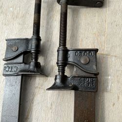 Pair of Vintage Cincinnati Tool Co Clamps