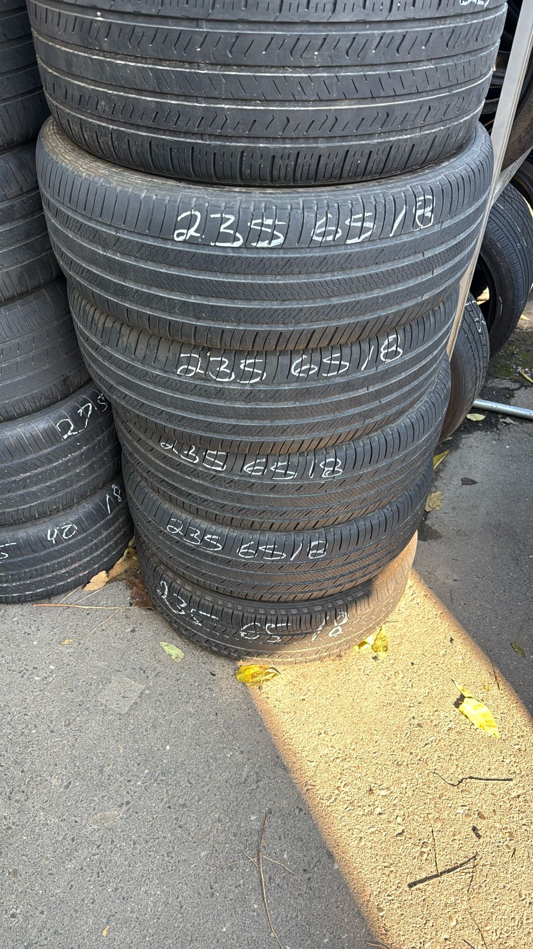 235/65R18 Used Tire For 50 Installed 