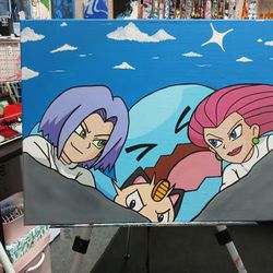 20x24 Team Rocket Painting 