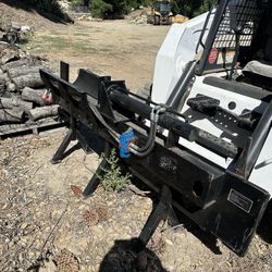 Skid Steer Log Wood Splitter 
