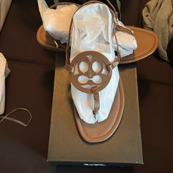 Coach Jacinto Leather Sandals