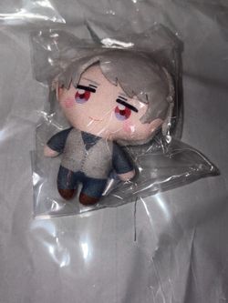 Hetalia World Stars Capuko Plush - Prussia (Gilbert) - 8cm - SEALED Japan Exclusive