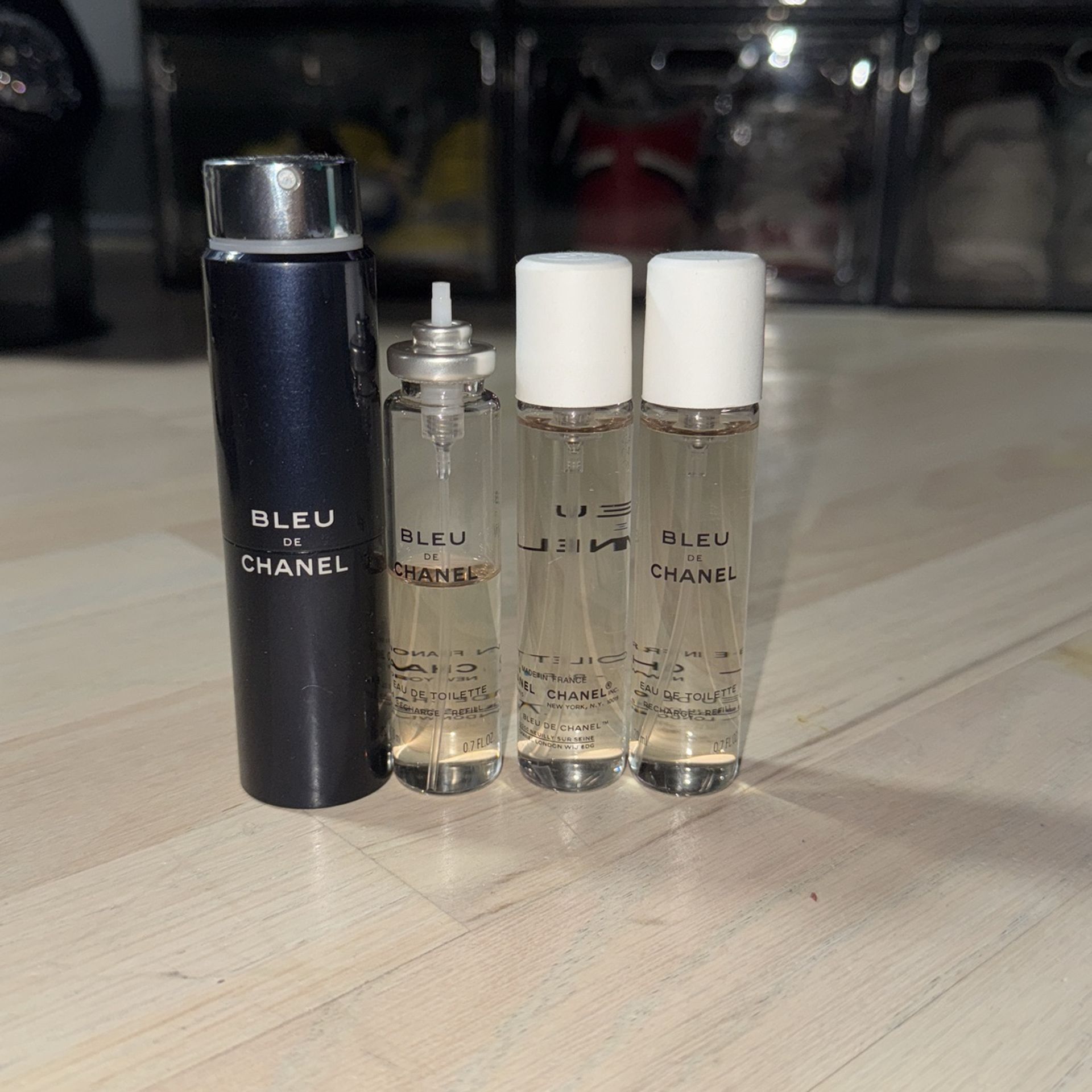 BLEU DE CHANEL Eau de Toilette Refillable Twist and Spray