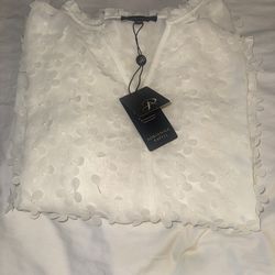 Butterfly silk shirt