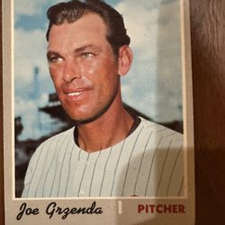 Joe Grzenda - MLB 1970 Trading Card 