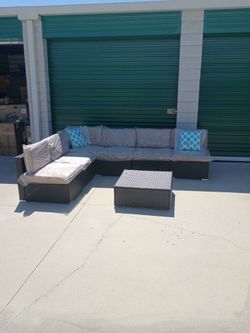 Patio sofa set patio furniture outdoor couch outdoor sofa ✅🆕🚛☑️