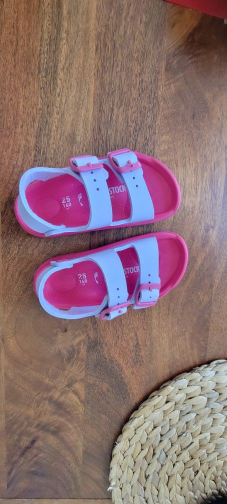 Birkenstock Toddler Girls Sandals Size 8 EUR 25