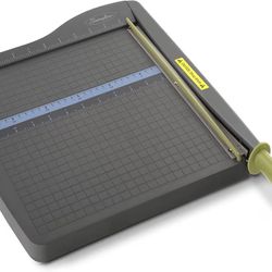 Swingline Paper Cutter, Guillotine Trimmer, 12" Cut Length, 10 Sheet Capacity, ClassicCut Lite (9312)