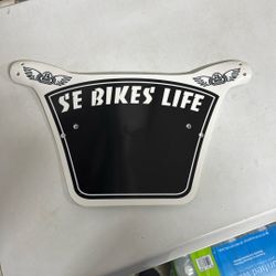 SE Bike Number Plate