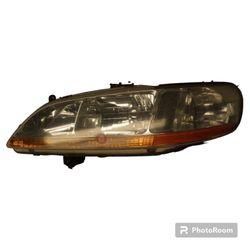 2001 2002 HONDA ACCORD SEDAN COUPE LEFT SIDE HEADLIGHT LAMP OEM