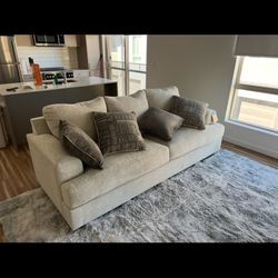96 Inch Couch For Sale With Free Ottoman