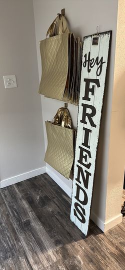 Large Double Sided Greeting Sign