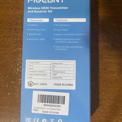 Wireless HDMI Transmitter and Receiver Kit S6