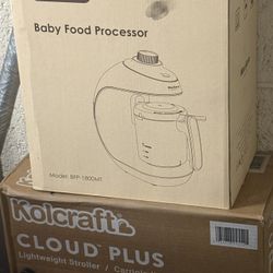 Stroller And Baby Food Processor 