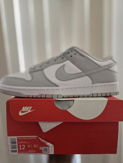 Nike Dunk Low Grey Fog Sz 12