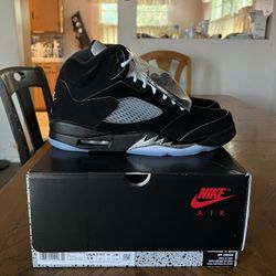 Jordan 5 Retro OG Black Metallic Size 11