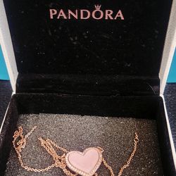 PandoraRose Gold Collier necklace