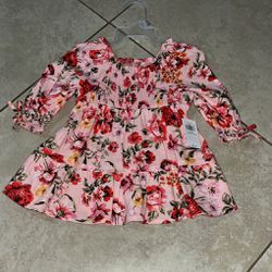 Old Navy Baby Girl’s Flower Dress, Size 0-3 Months 