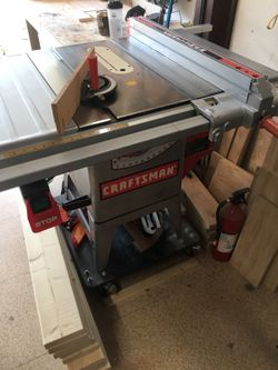 Craftsman 10 table saw for Sale in Saint Petersburg FL OfferUp