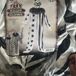 Boys Killer Clown Costume