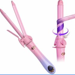 Automatic Rotating 2 in 1 Curler & Straightener